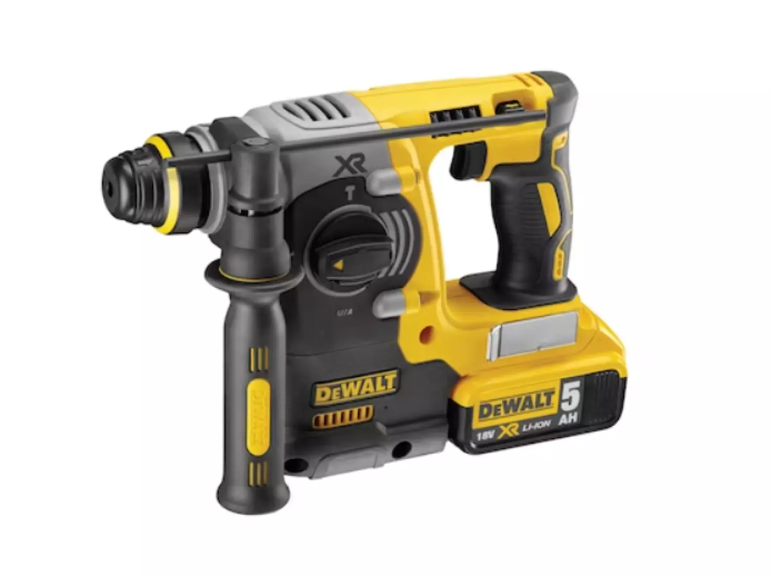 DeWALT DCH273P2T Perfo-burineur à batteries 18V Li-Ion set (2x batterie 5,0Ah) dans TSTAK - moteur sans charbon-image