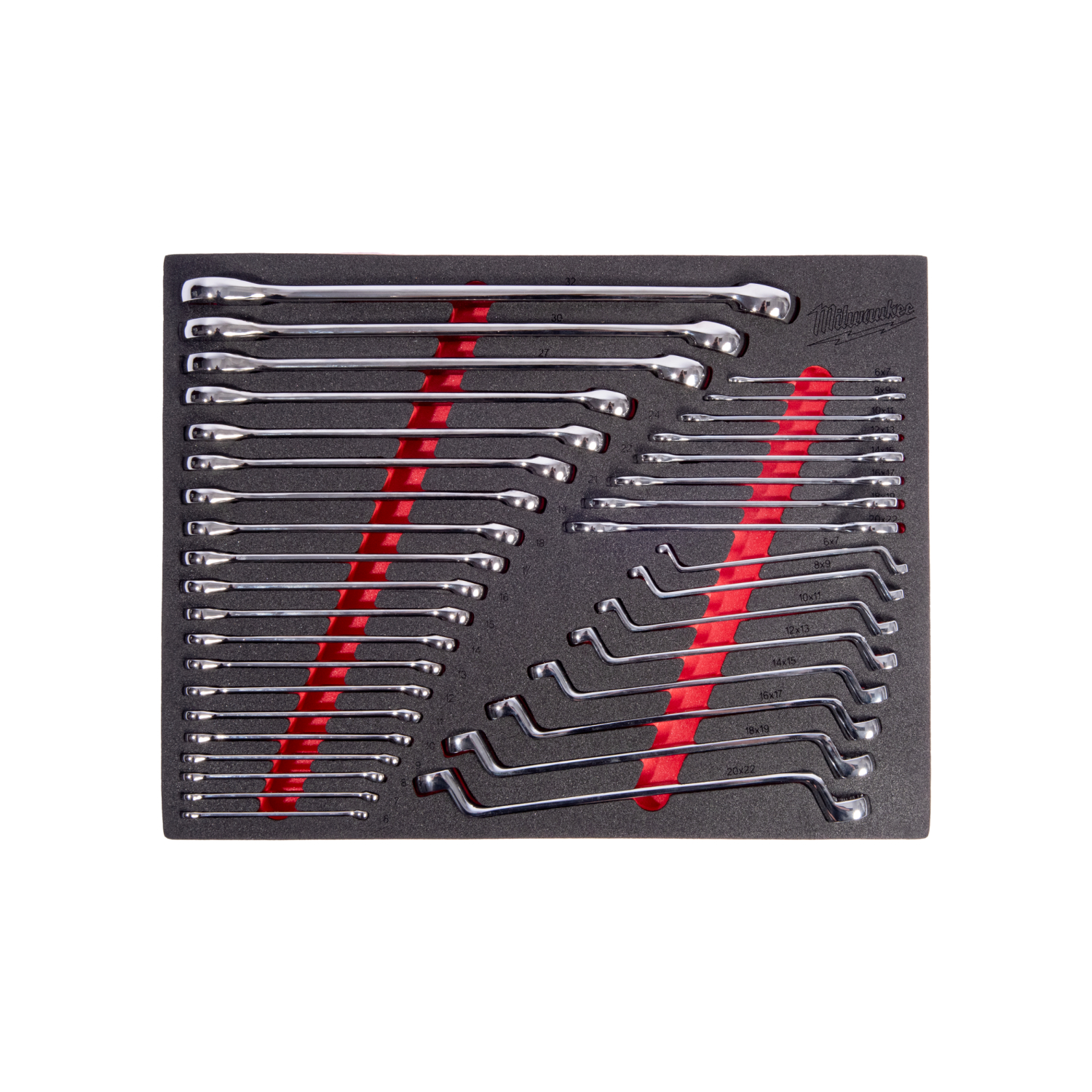 Milwaukee 4932500758 36-delige Steeksleutelset in foam inlay-image