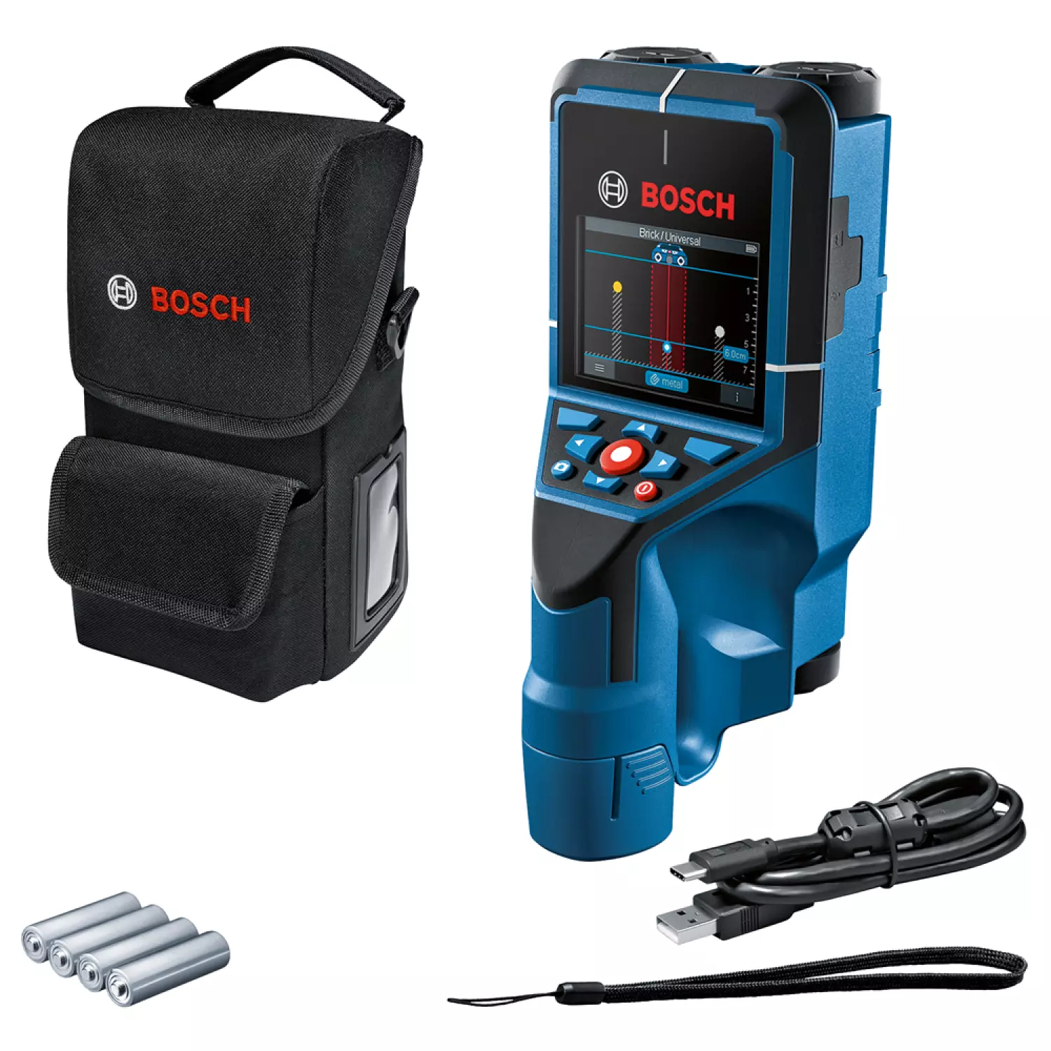 Bosch D-tect 200 C Detector muurscanner in tas - 200mm-image