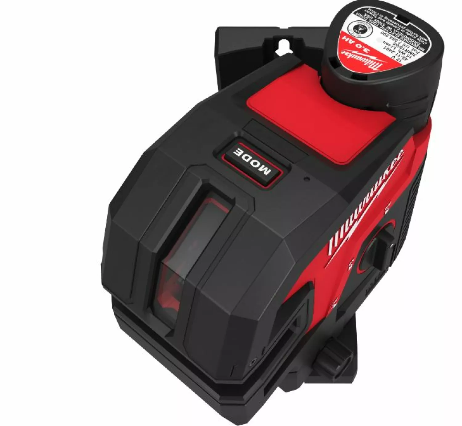 Milwaukee M12 CLL4P-301C kruislijnlaser™ met 4 punten in transportkoffer (1x 3.0 Ah Accu) - Groen - 12V-image