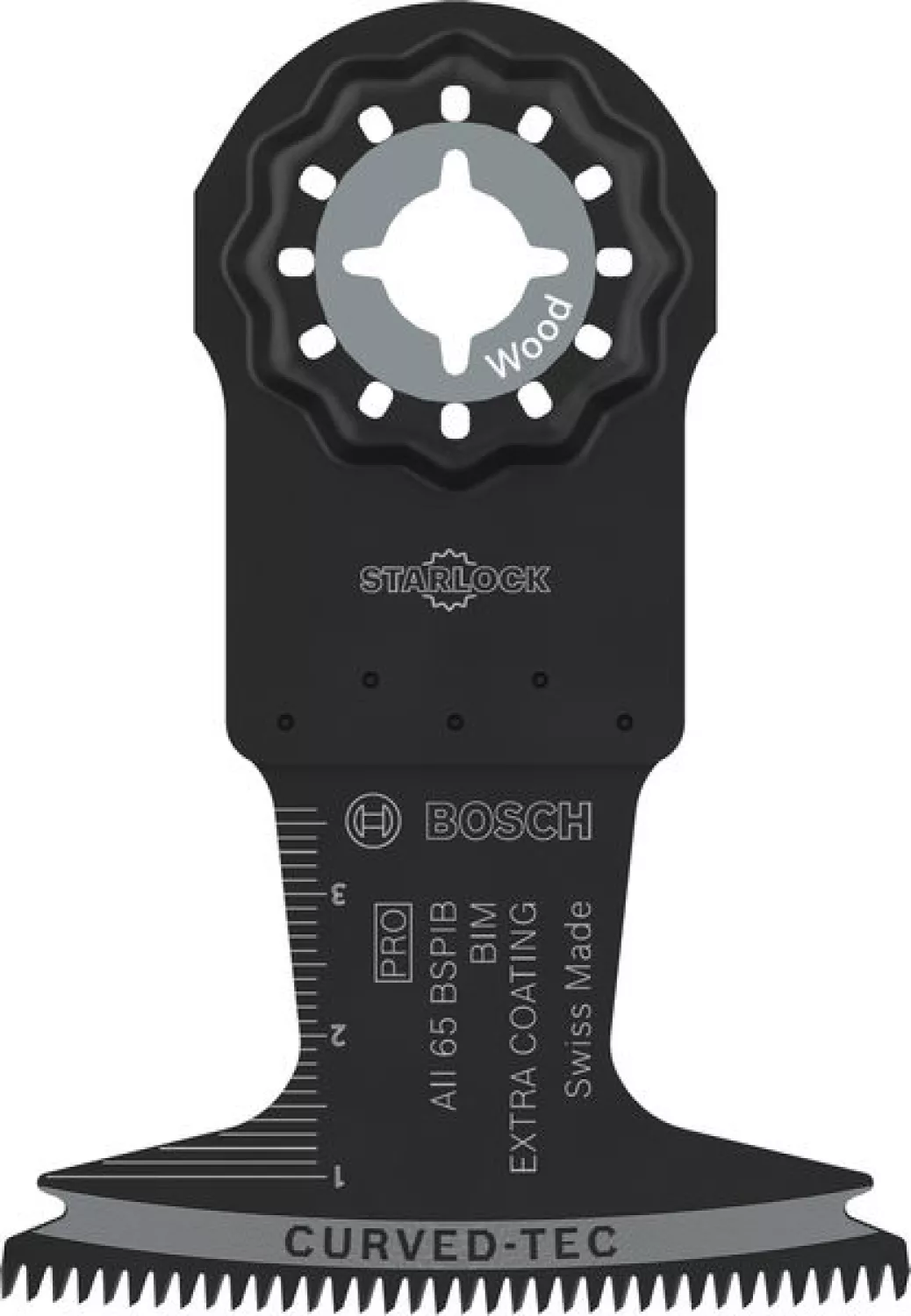 Bosch 2608669083 PRO / AII 65 Lame de scie plongeante BSPIB - 65 x 40 mm - Bois dur (5 pcs)-image