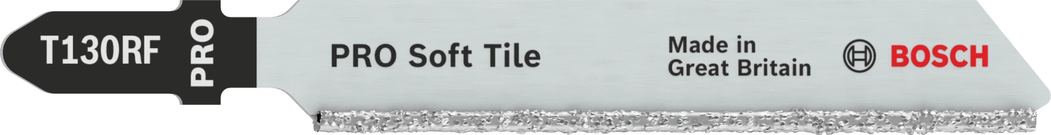 Bosch PRO T130RF Lame de scie sauteuse Soft Tile - 83 mm - carrelage (3 pièces)-image