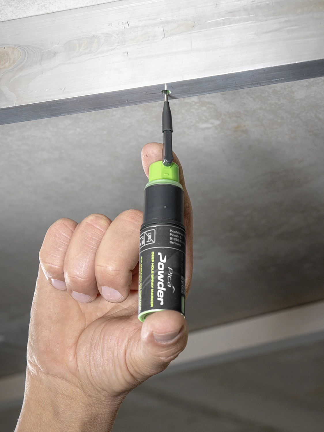 Pica 2020 Powder Markeerspray diep gat - Groen-image