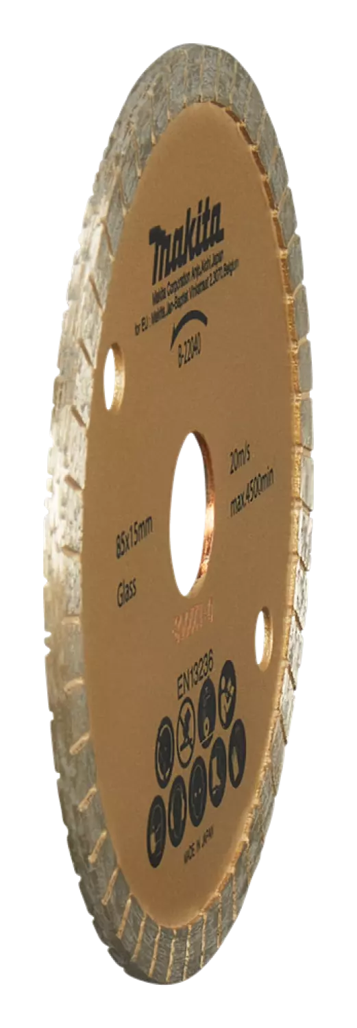 Disque Diamant Makita B -22040 - 85 x 15 x 2 mm - Asphalte / pierre / carreaux et pierre naturelle-image