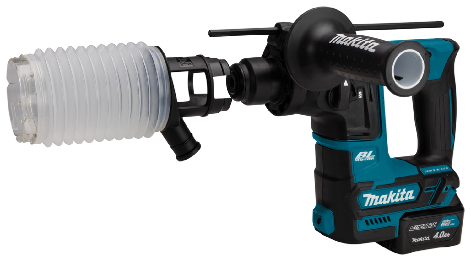 Makita HR166DSMJ 10.8V Li-Ion Accu SDS-plus boorhamer set (2x 4.0Ah accu) in Mbox- 1,1J - Koolborstelloos-image