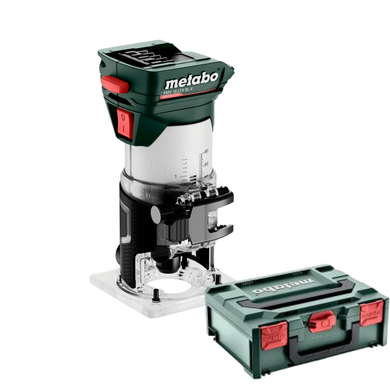 Metabo FMV 18 LTX BL 8 18V Li-ion accu kantenfrees set (2x 4.0Ah accu) in MetaBox-image