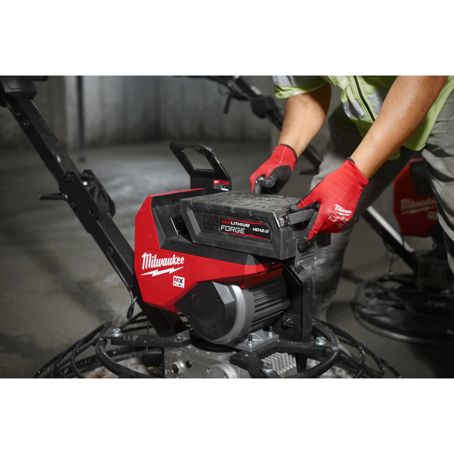 Milwaukee MXF WBT90-0 MX Fuel machine à talocher sans fils - 900mm-image