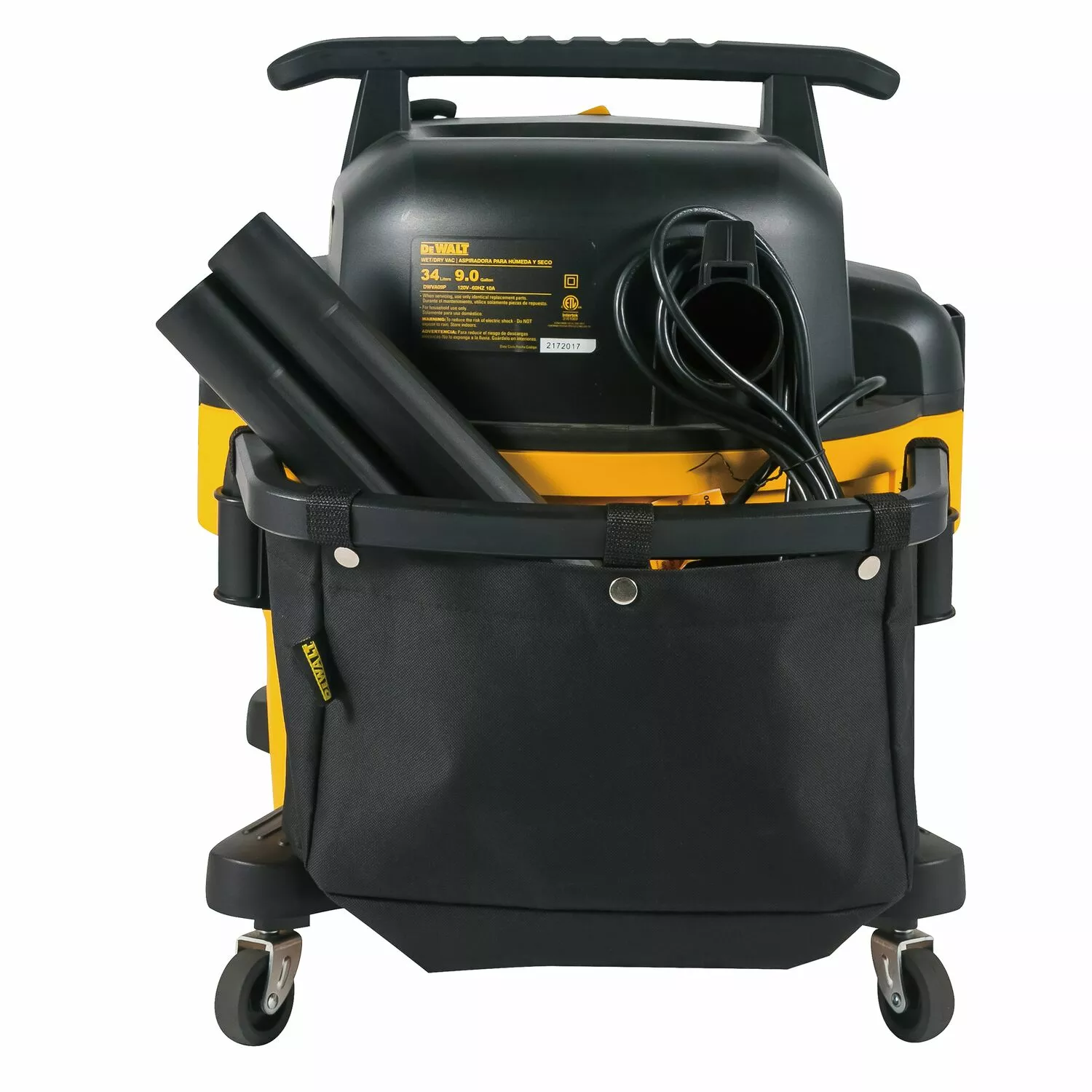 DeWALT DXV34P-QT Stille Stofzuiger - Nat/Droog - 950W - 34L-image