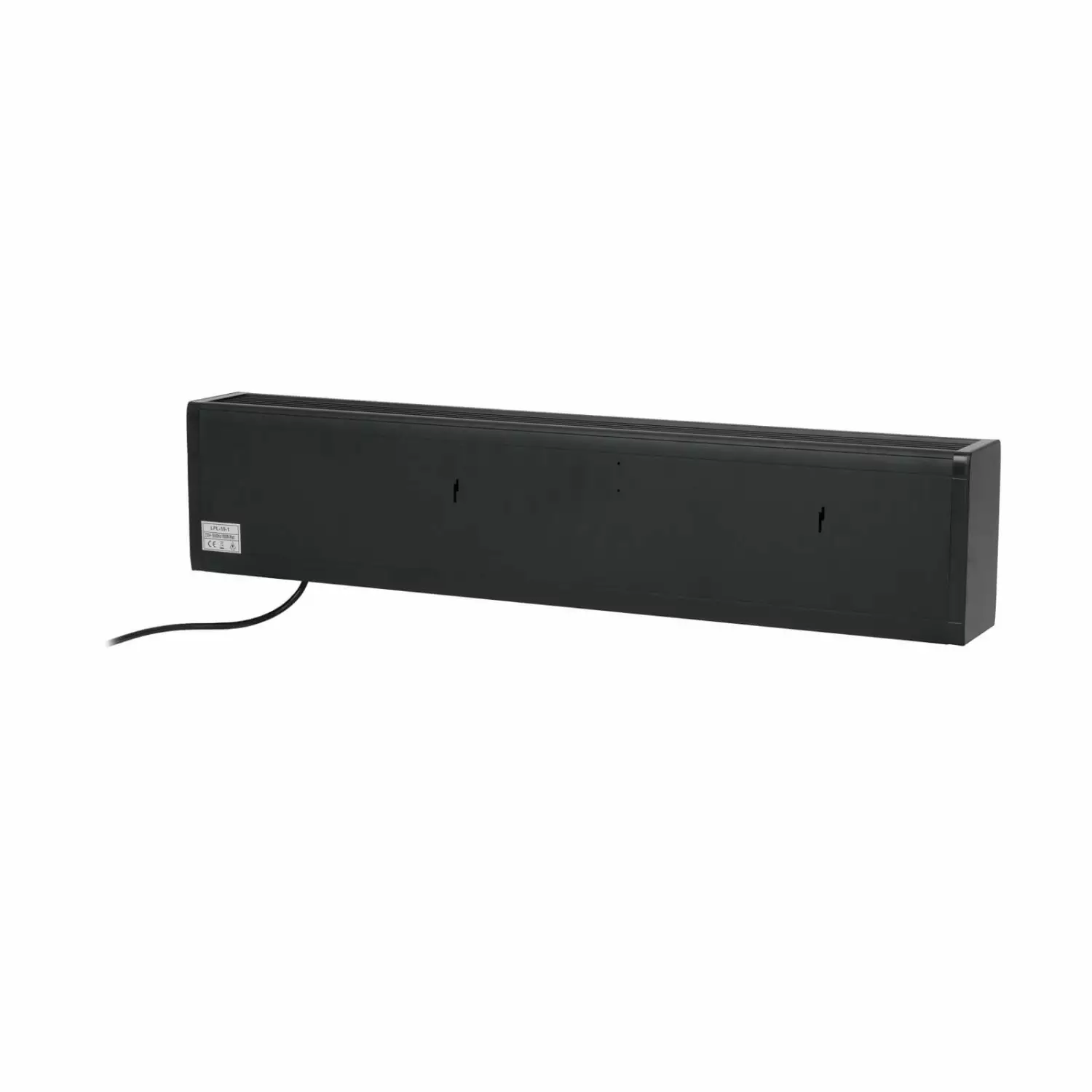 EUROM Alutherm Baseboard 1000 Wi-Fi Black Convectorkachel - 1000W - 40m3-image