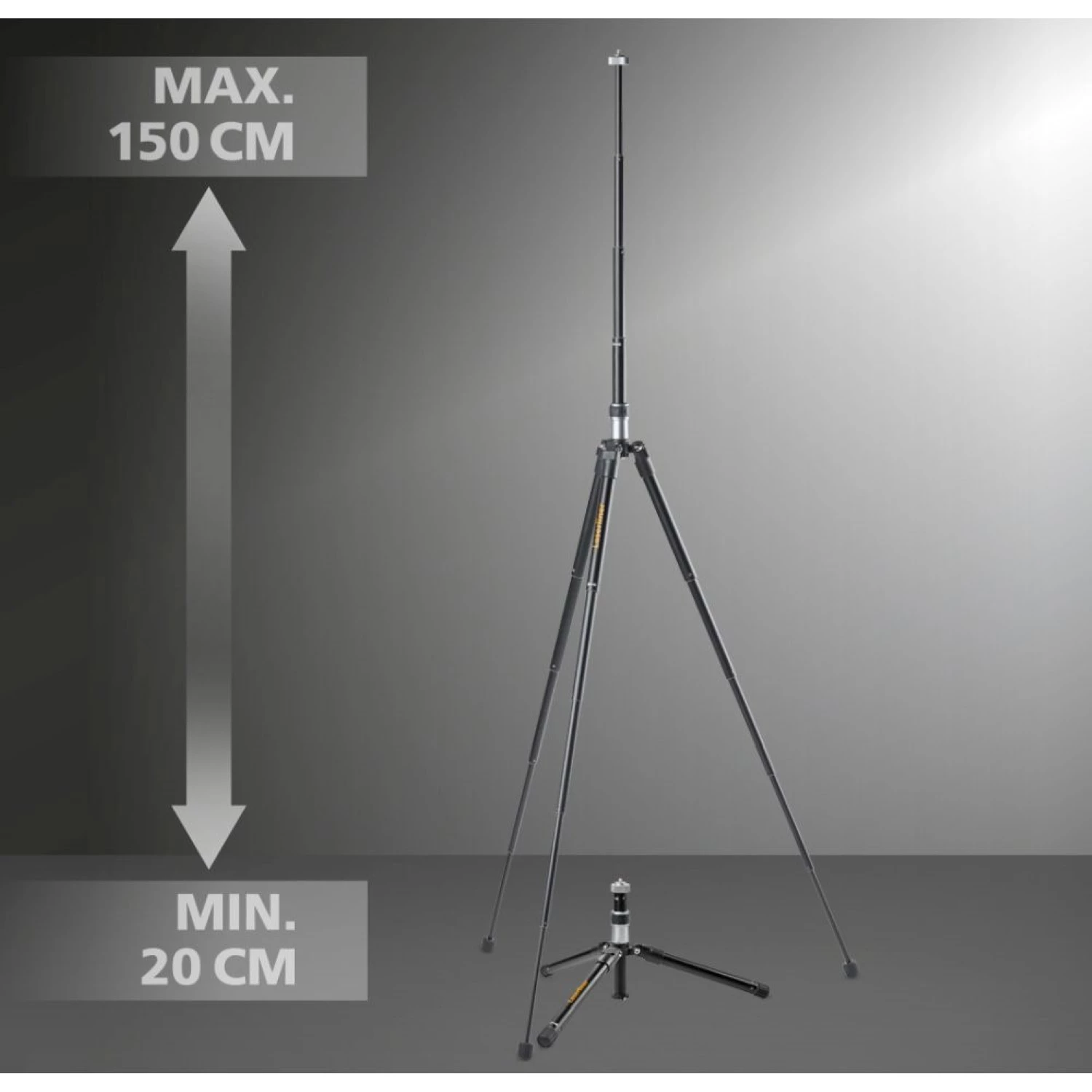 Laserliner SpiderStand Trépied laser - réglable - 35-150 cm-image