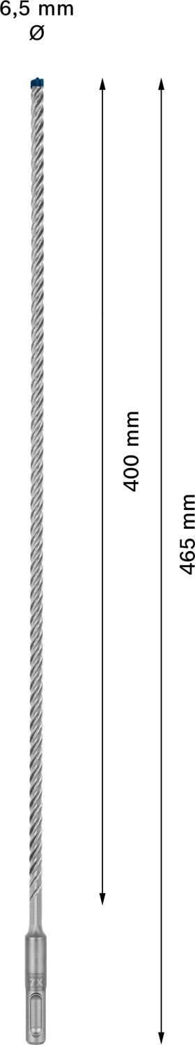 Bosch 2608900082 EXPERT Hamerboor SDS plus-7X - 6,5x400x465mm-image