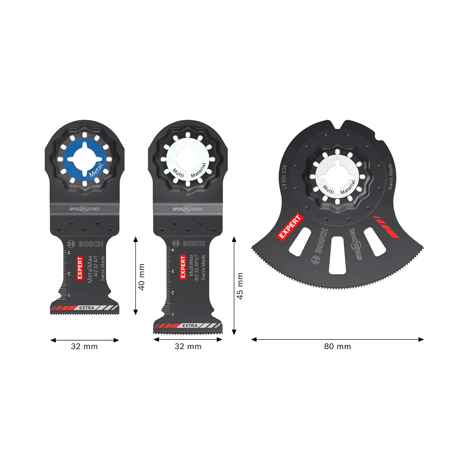 Bosch EXPERT 3-delige doorslijpset-image