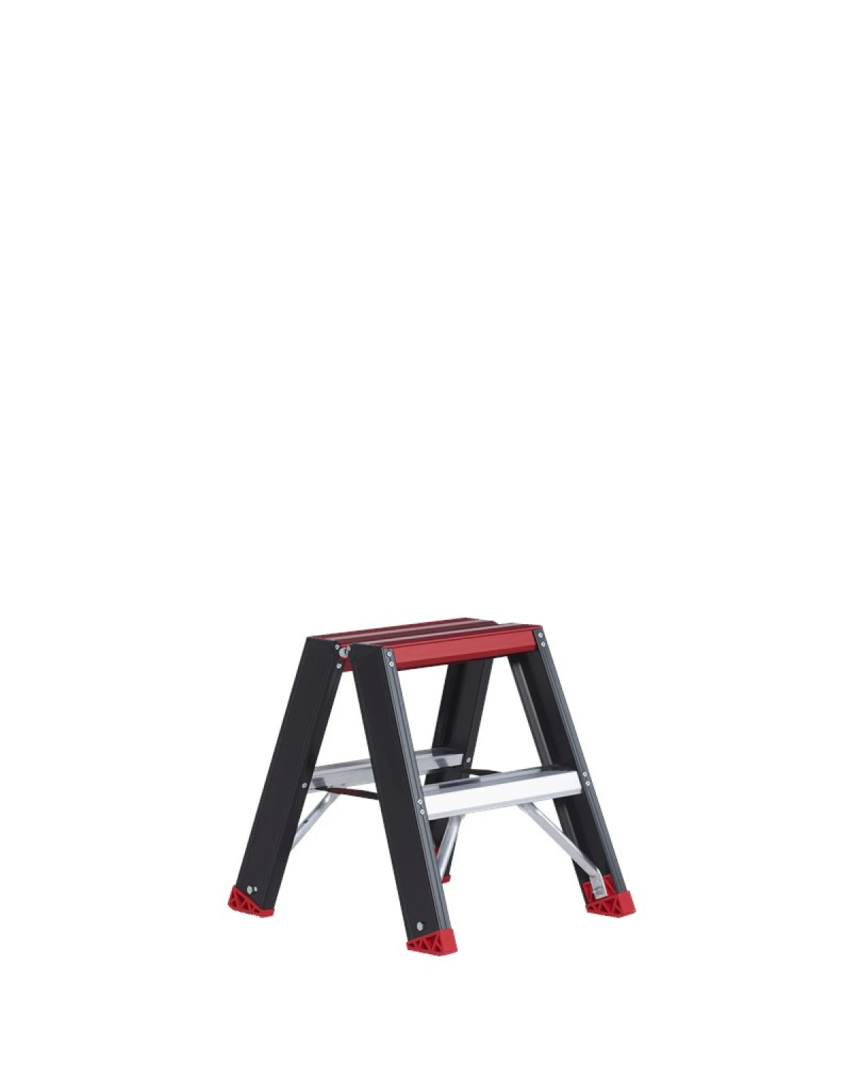 Altrex Taurus TDO 2 Dubbele trap - Aluminium met coating - 2 x 2 treden - max. werkhoogte 2,5m-image