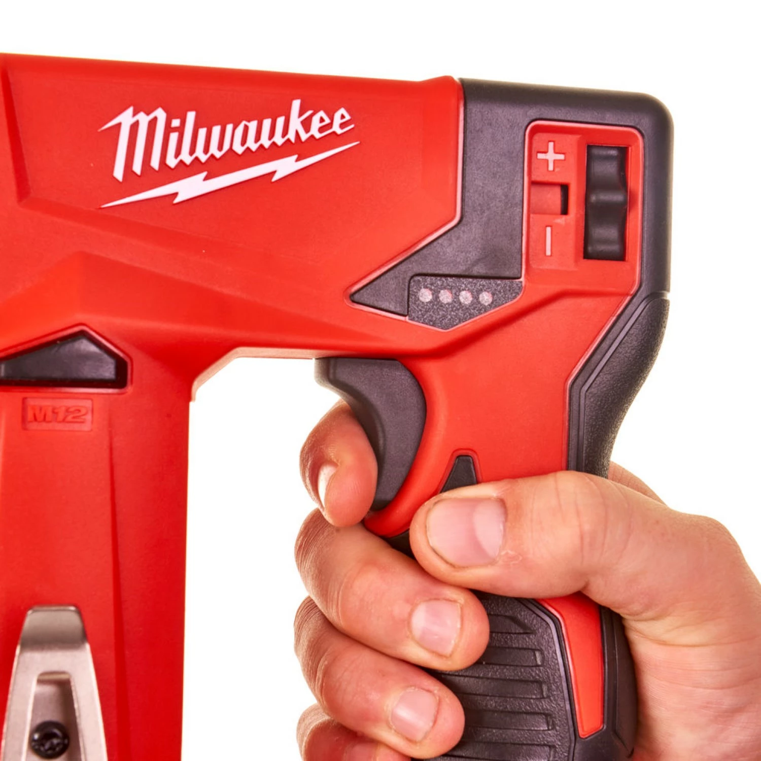 Milwaukee M12 BST-202X Set Cloueuse sans fil Li-ion 12V (2 x 2,0 Ah d'accu) en boîte HD - 6-14mm-image