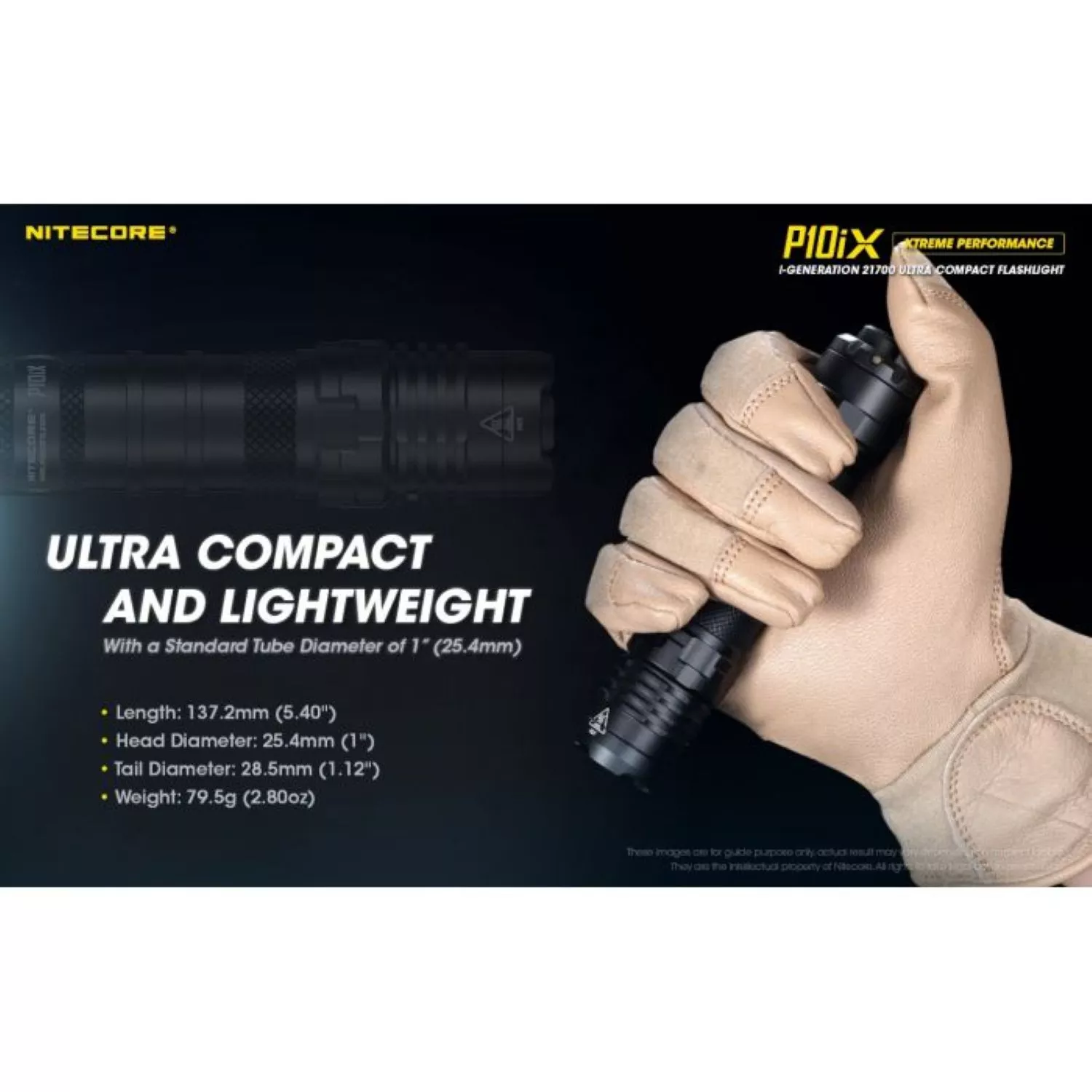 Nitecore P10ix Zaklamp - 4000Lm - oplaadbaar-image