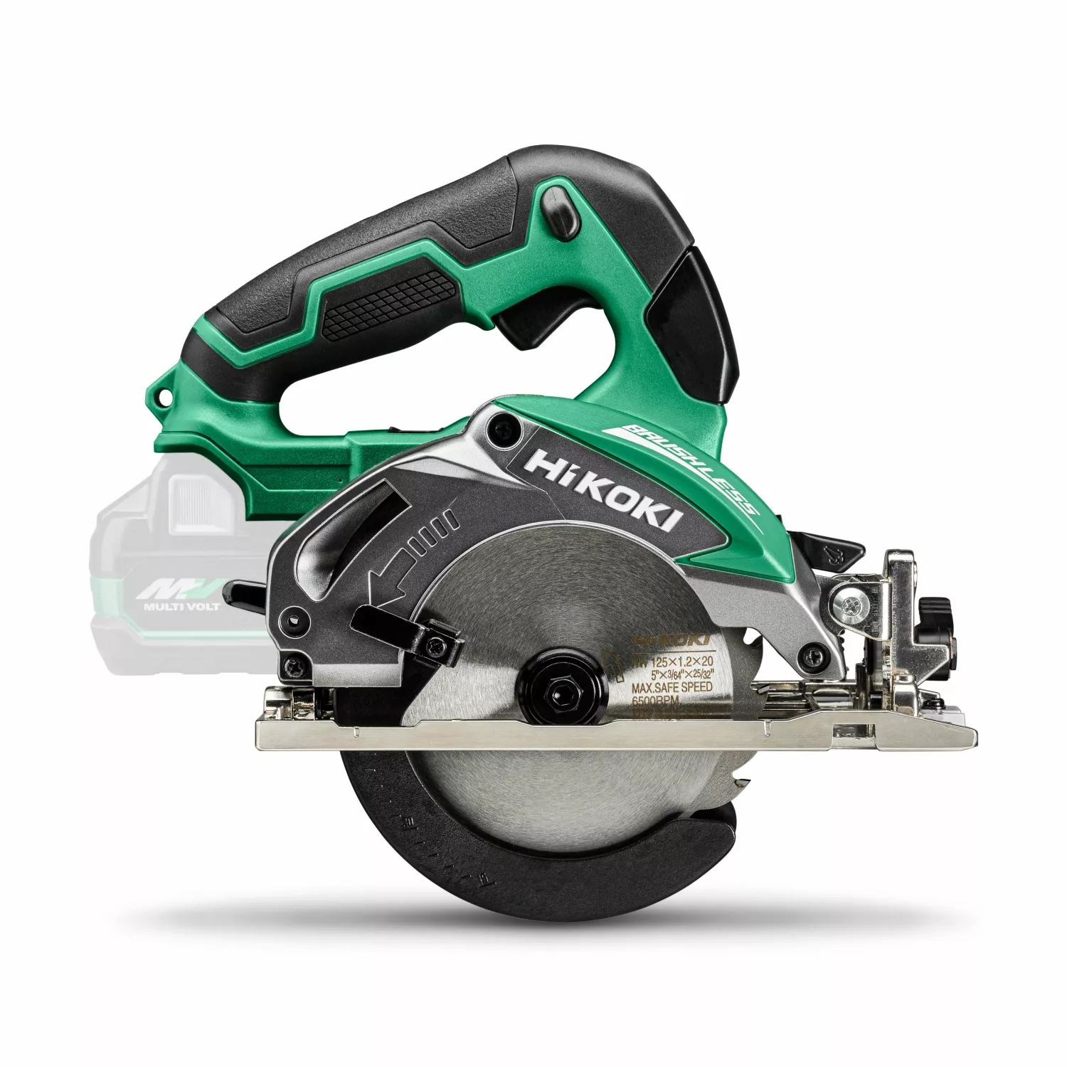 HiKOKI C1805DAW2Z Scie circulaire sans fil 18 V Li-ion dans un coffret HSC IV - 125 mm-image