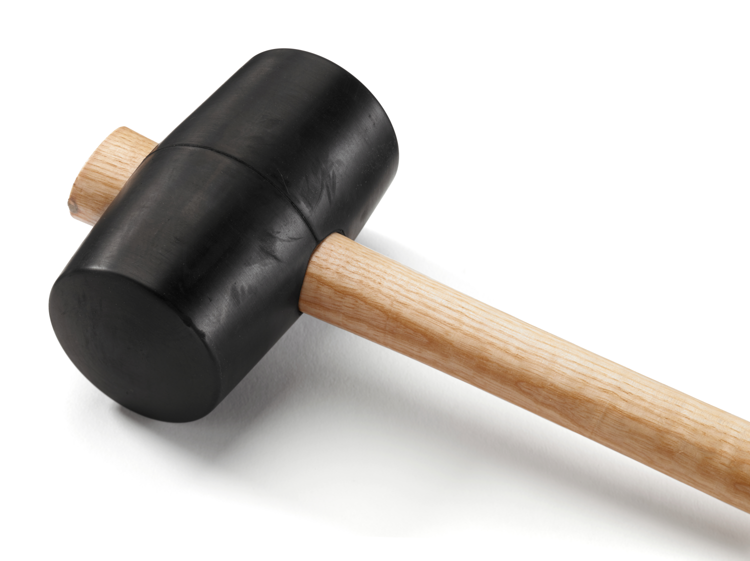 Hultafors GU 75 Maillet en caoutchouc - manche en bois - 820 grammes-image