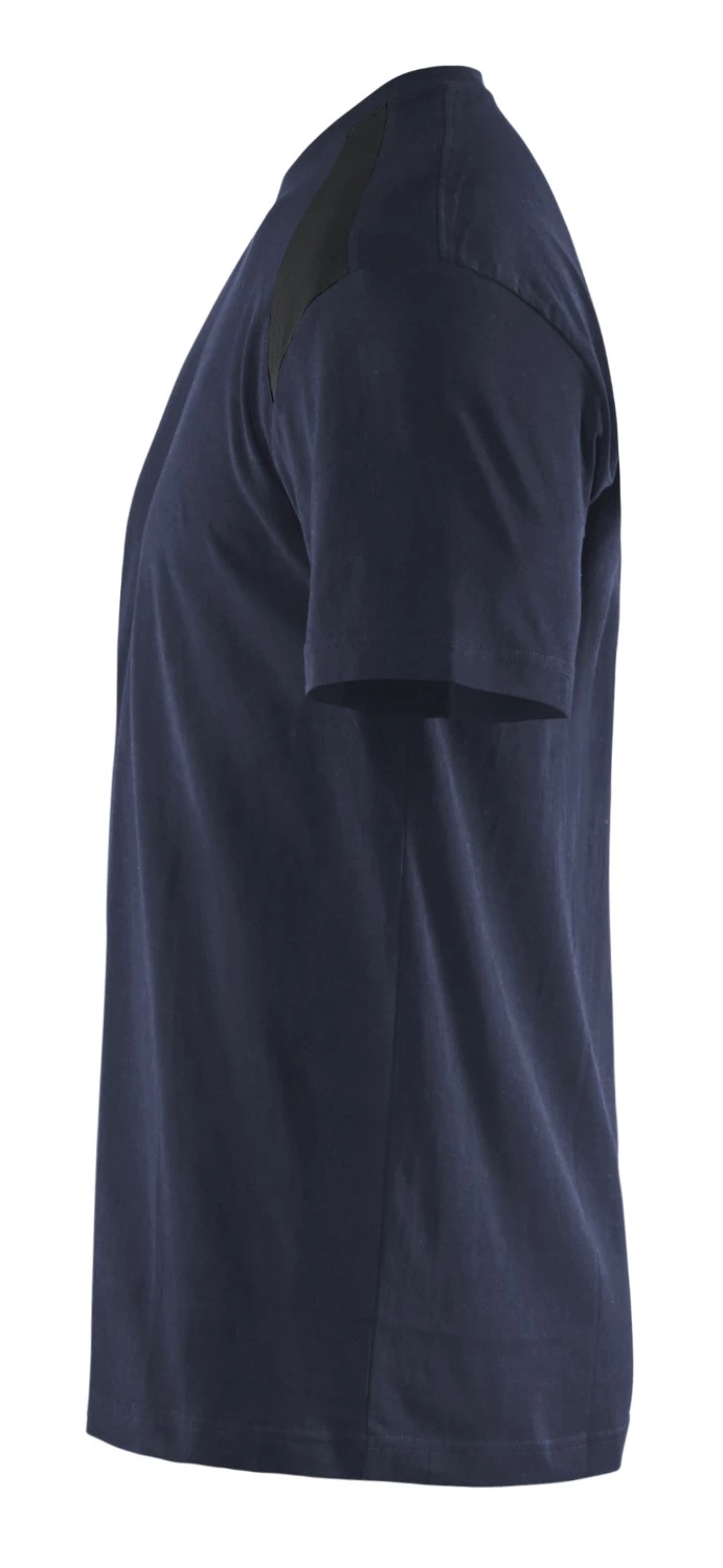 Blåkläder 3379 T-shirt bi-colour - donker marineblauw - XXL-image
