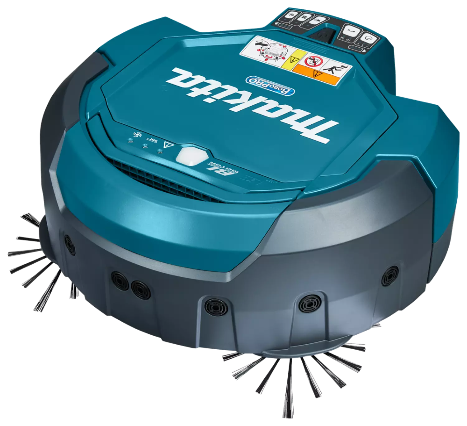 Makita DRC200Z Aspirateur Robot sans-fil - 18V Li-ion (1 ou 2) - Moteur brushless - Machine seule-image