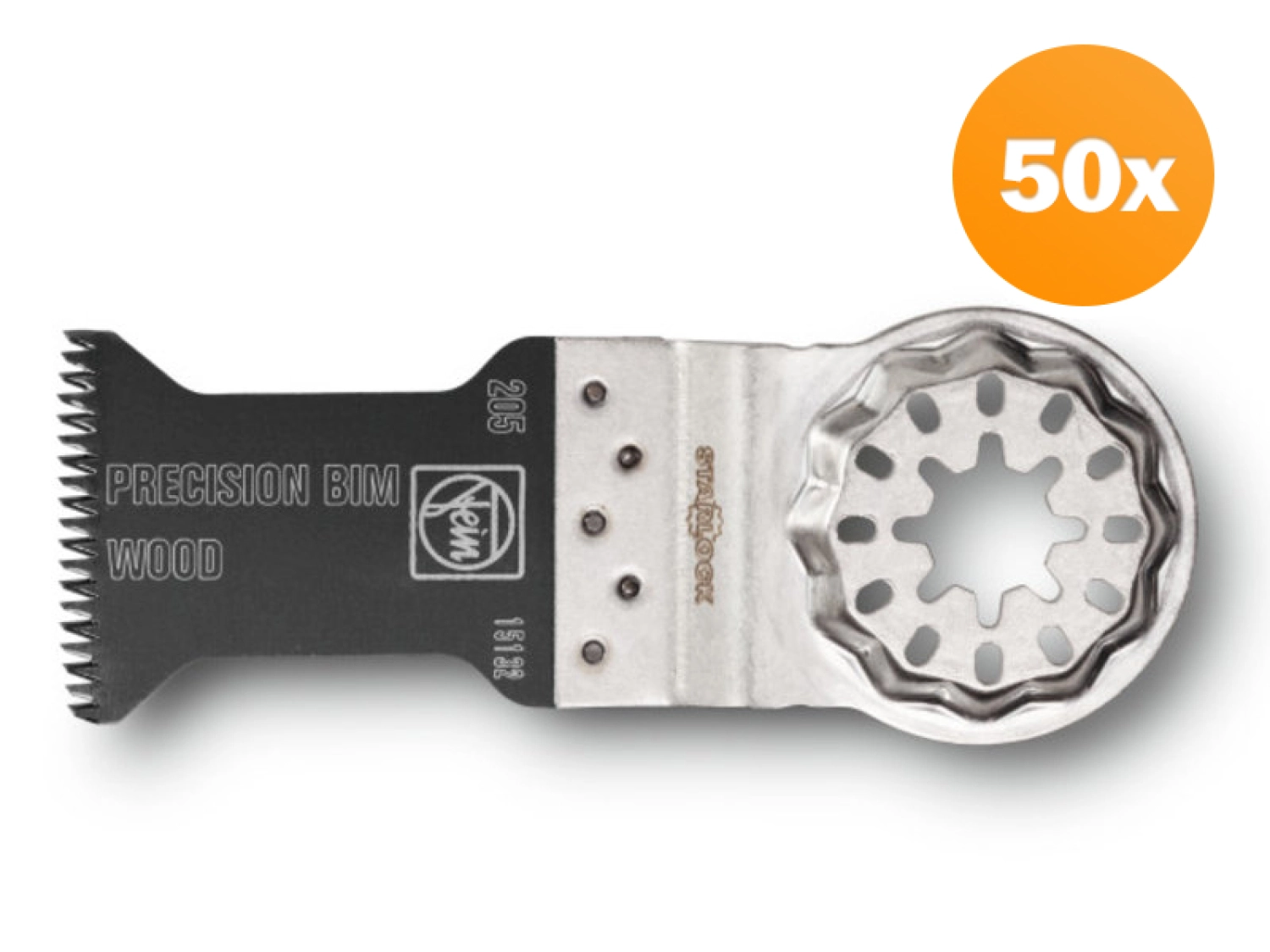 Fein 63502205250 Lame de scie E-Cut Precision BIM (50pcs) - SL - 50 x 35 mm (205)-image
