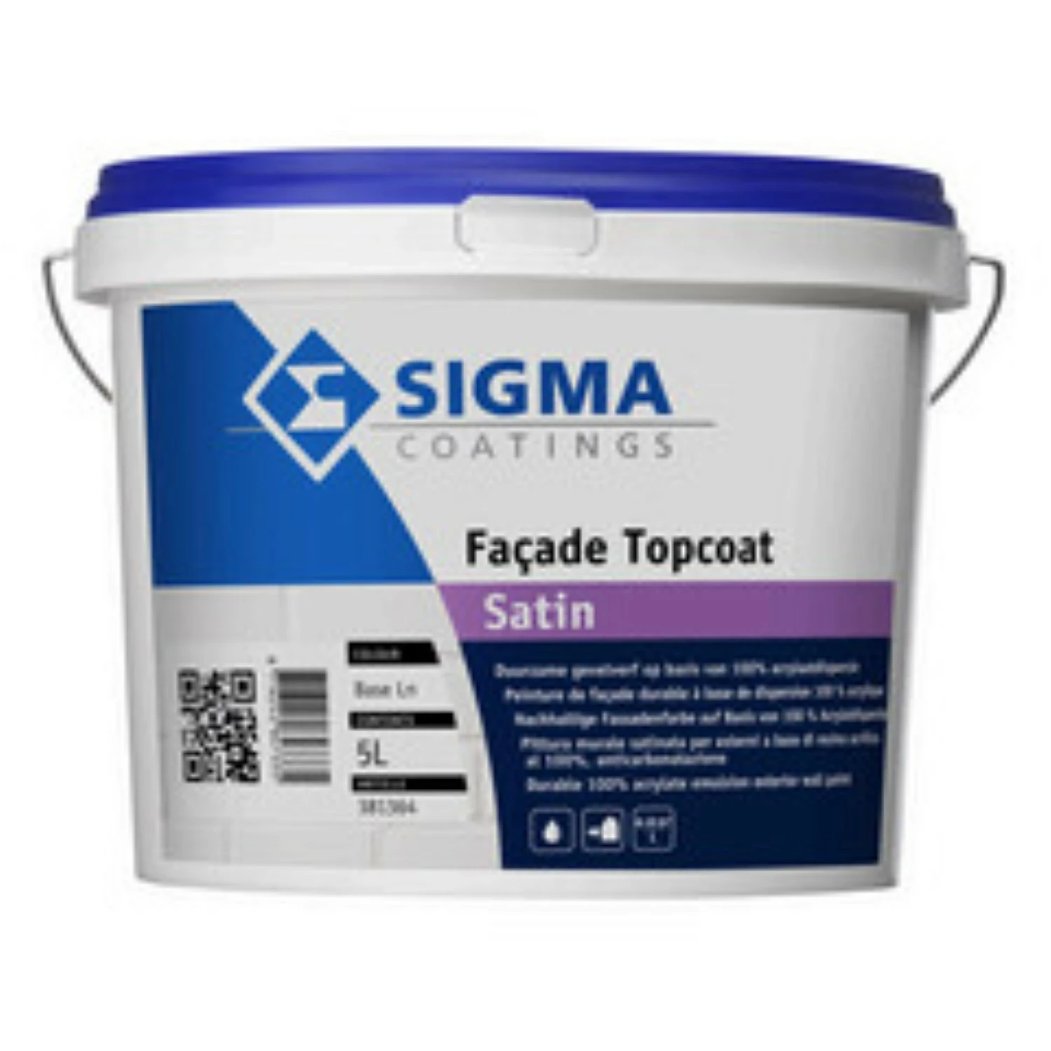 Sigma Facade topcoat satin - 5L-image
