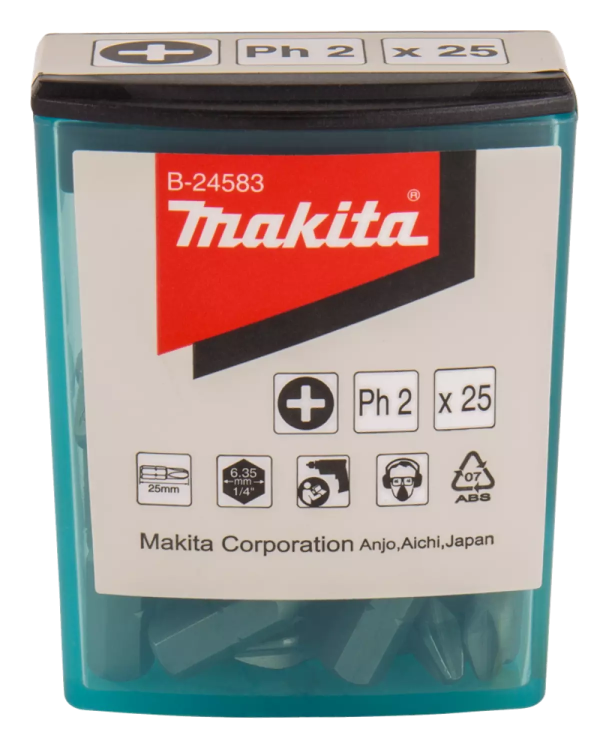 Makita B-24583 Schroefbit PH2x25mm 25 stuks-image