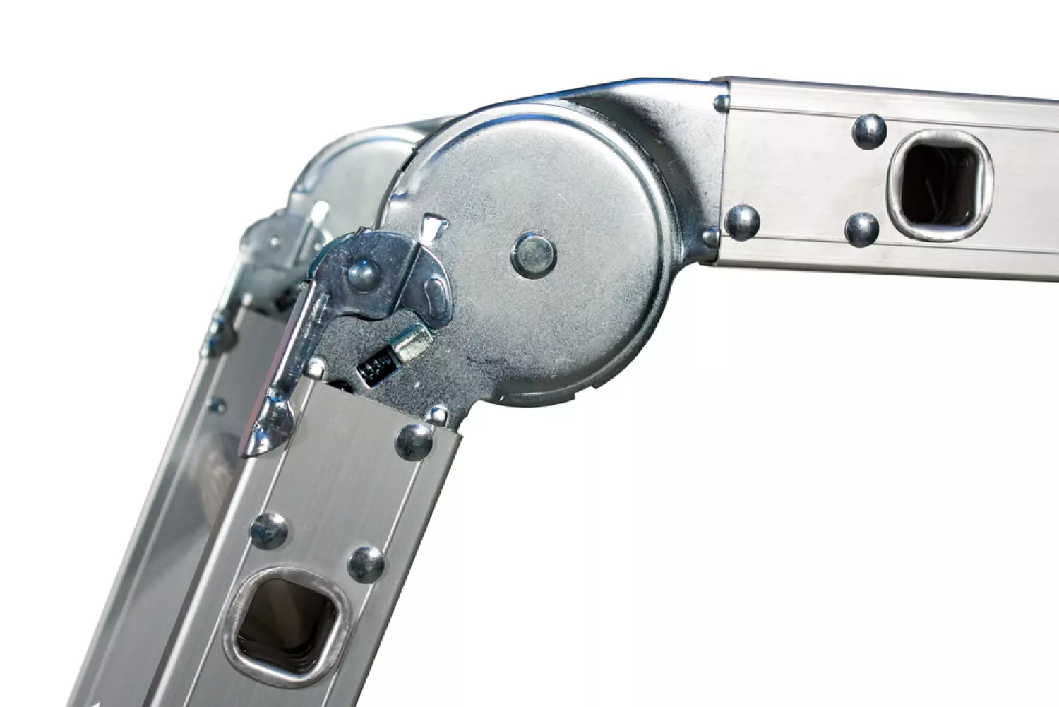 Little Jumbo 4741000403 - Échelle escamotable avec supports stabilisatrices - 3,6m-image