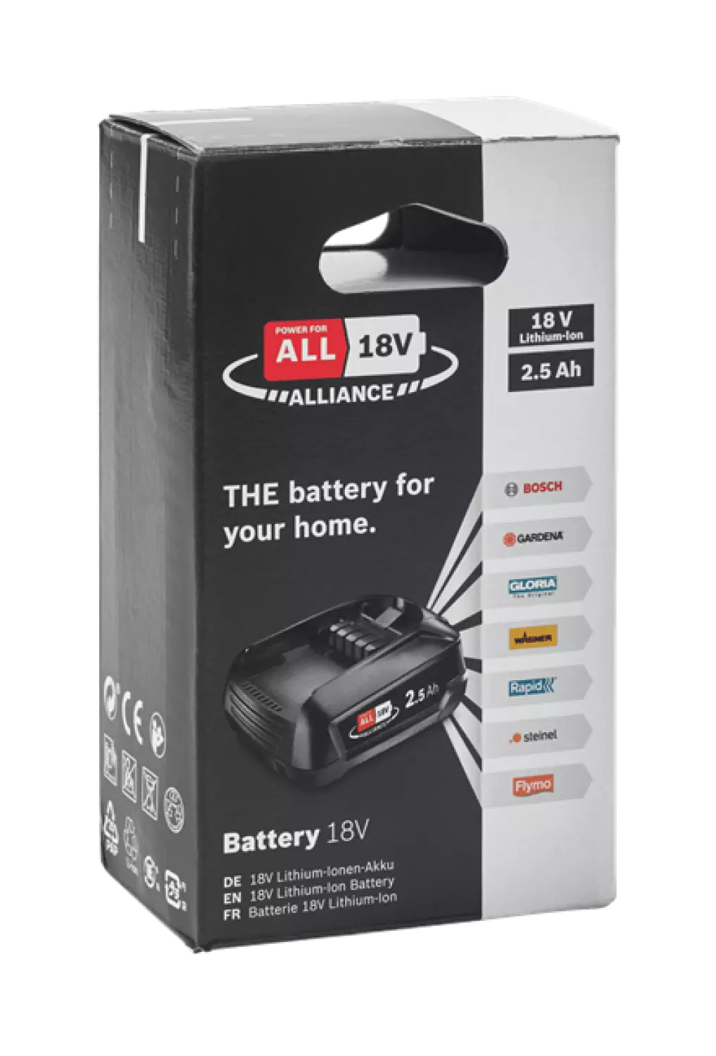 Bosch 5001518 18V P4A Li-Ion Accu - 2,5Ah-image