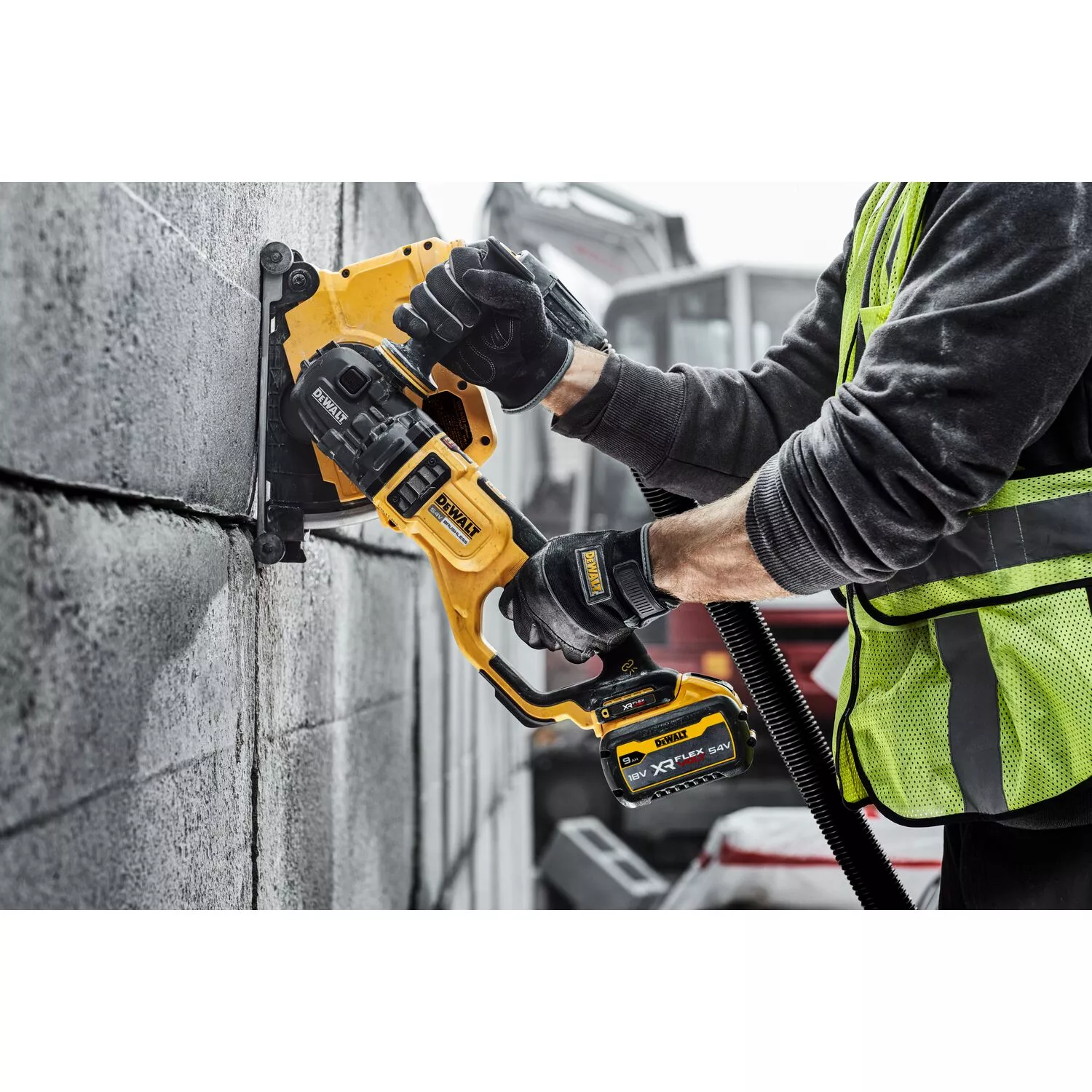 DeWALT DCG460N Corps de meuleuse d'angle sans fil Li-ion Flexvolt 54 V - 230 mm-image