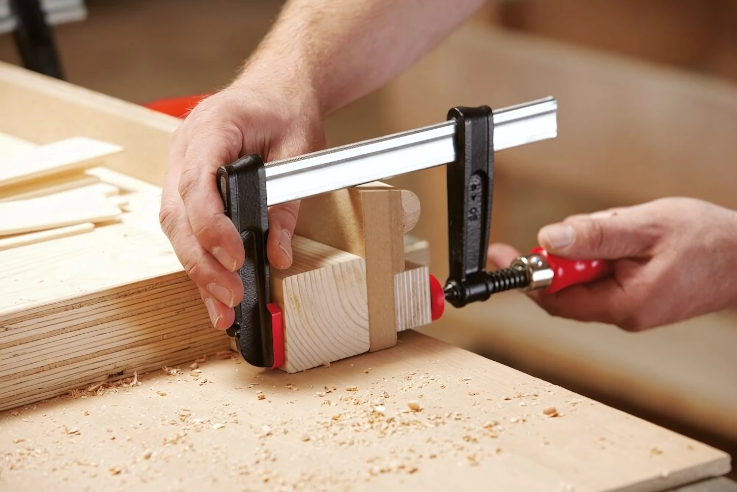 Bessey TPN25B8BE Lijmklem - Gegoten beugels - 250 x 80mm-image