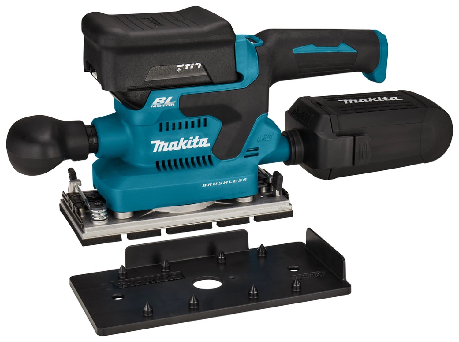 Makita DBO381ZU Ponceuse sans-fil - 18V Li-ion - Émetteur AWS - 93 x 230 mm - Brushless - Machine seule-image