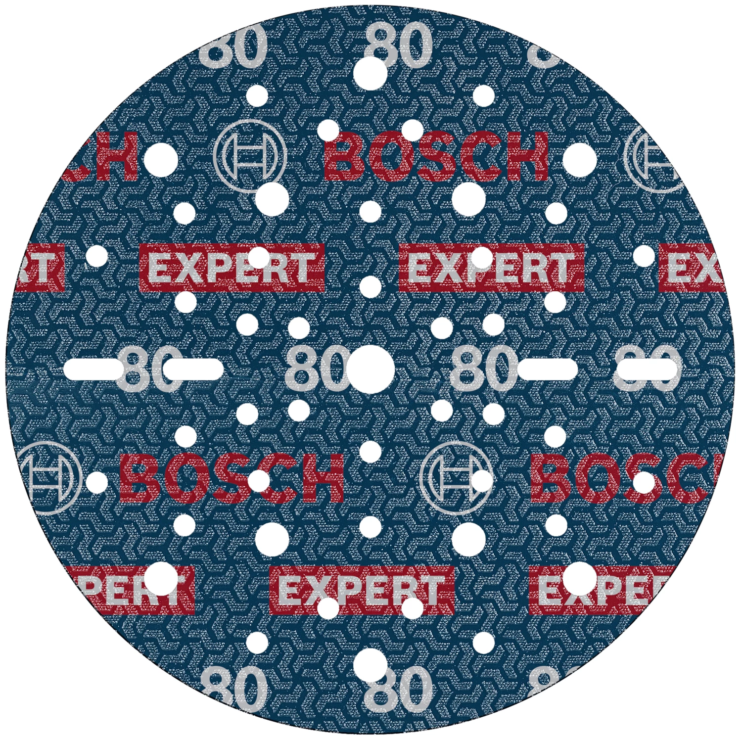 Bosch 2608902450 EXPERT Schuurschijf O780 met film onderlaag - 150 mm - K80 (50 stuks)-image