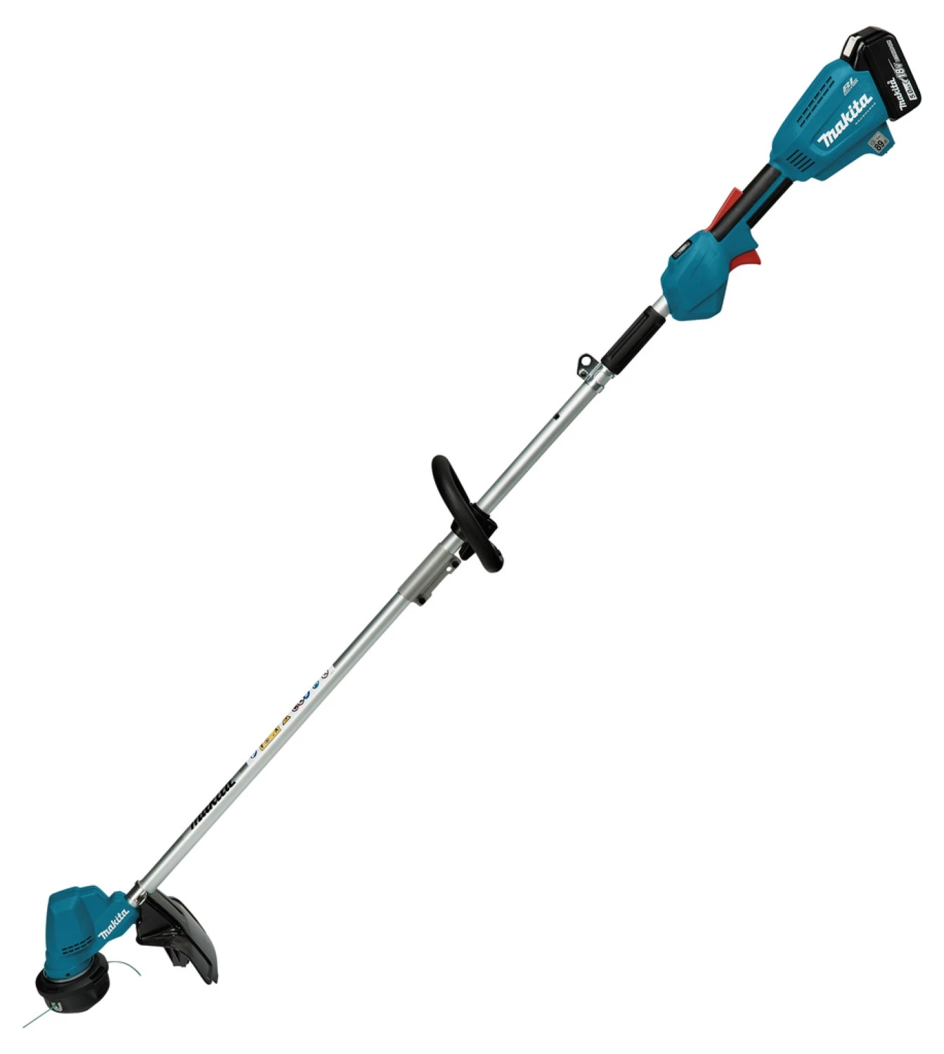 Makita DUR192LST 18V Li-Ion accu trimmer set (1x 5,0Ah) - D-greep - 300mm - koolborstelloos-image