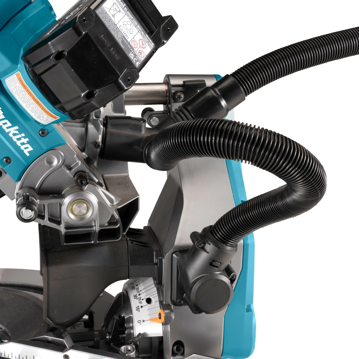 Makita LS003GM102 40V Max Li-Ion accu radiaal afkortzaag set (1x 4,0Ah) incl. AWS zender - 305mm-image