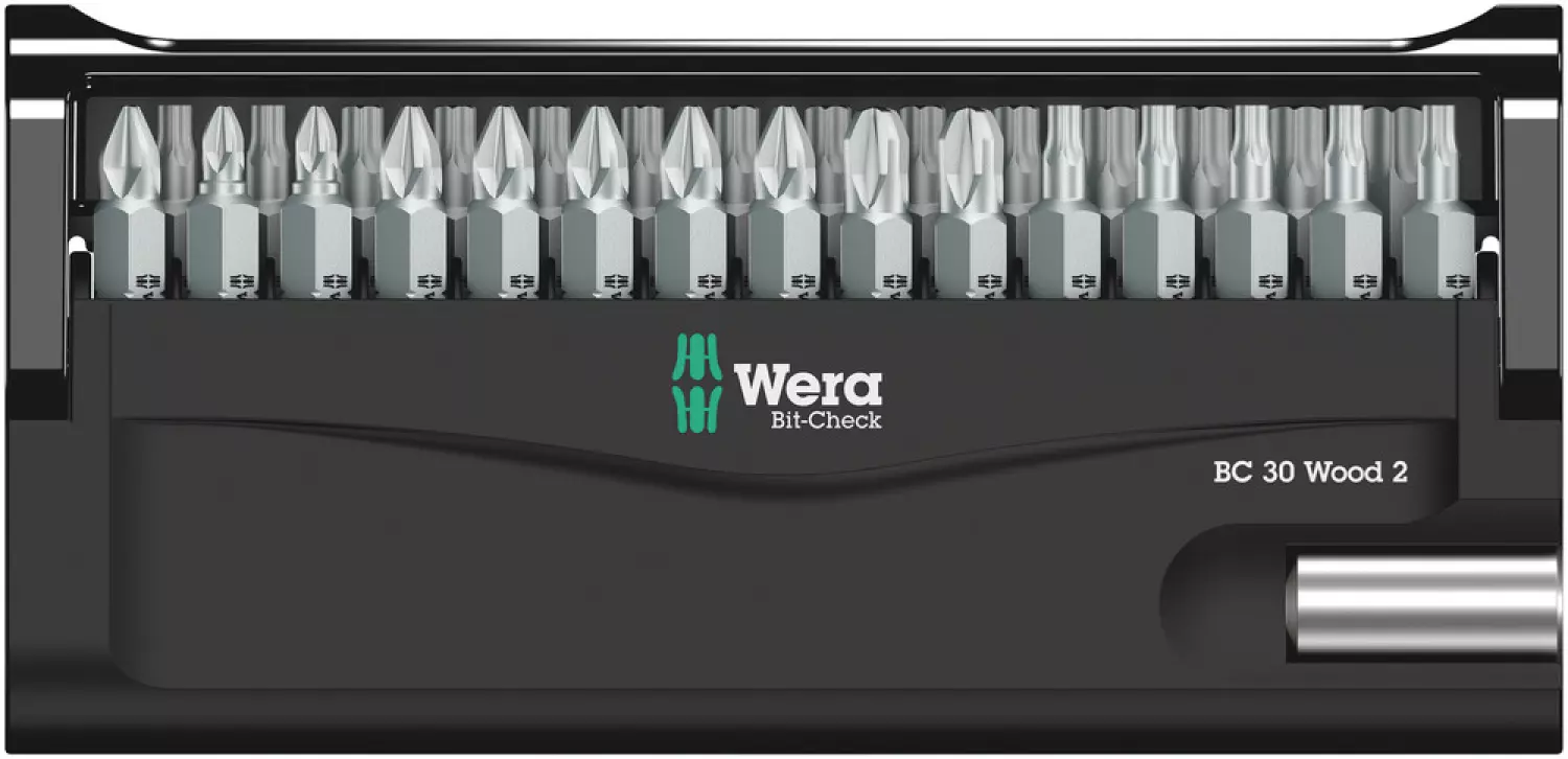 Wera 5057432001 Jeu de 30 embouts Bit-Check 30 Wood 2-image