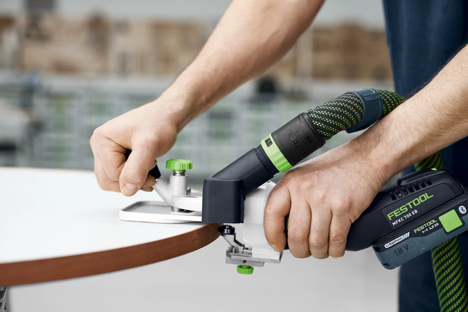 Festool MFKC 700 EB-Basic 18V accu module kantenfrees body in systainer-image