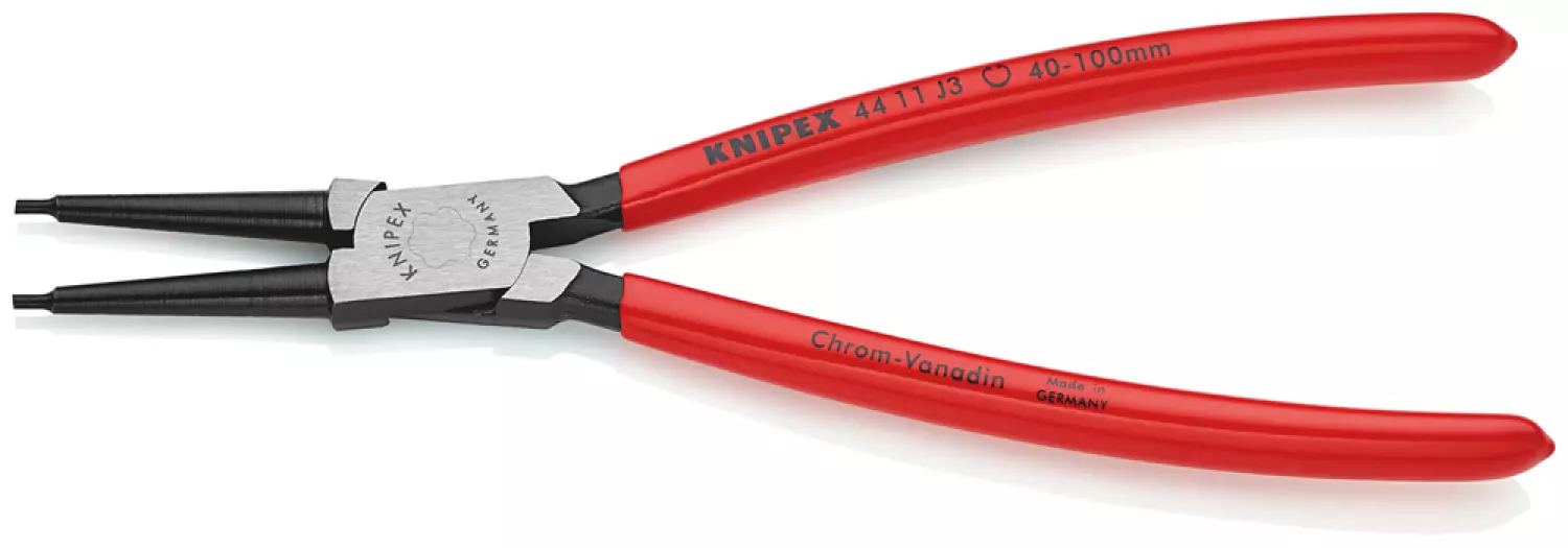 Knipex 4411J3 Pince pour circlips intérieurs - Alésages - 40-100 x 225mm-image