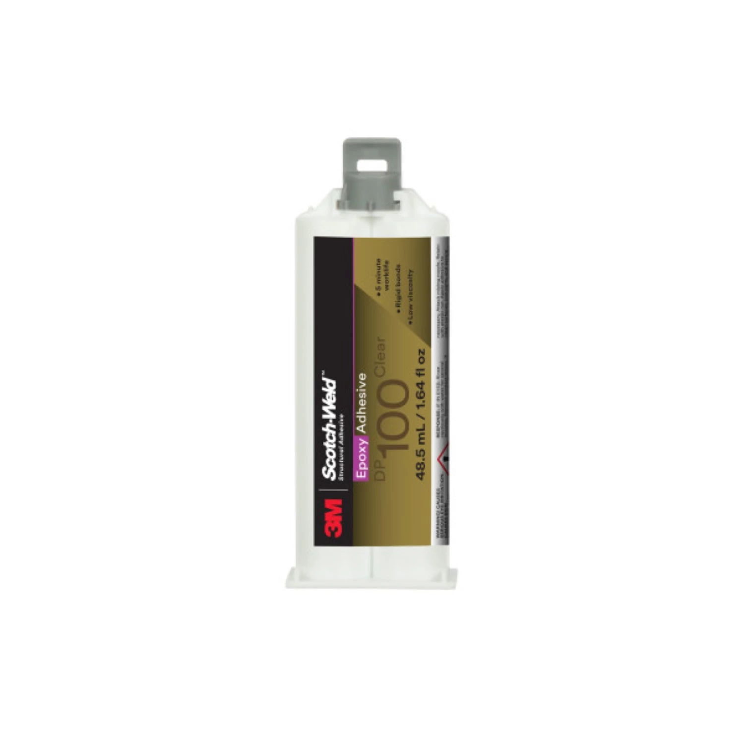 3M Scotch-Weld Colle époxy DP100 - Transparent - 48,5 ml-image