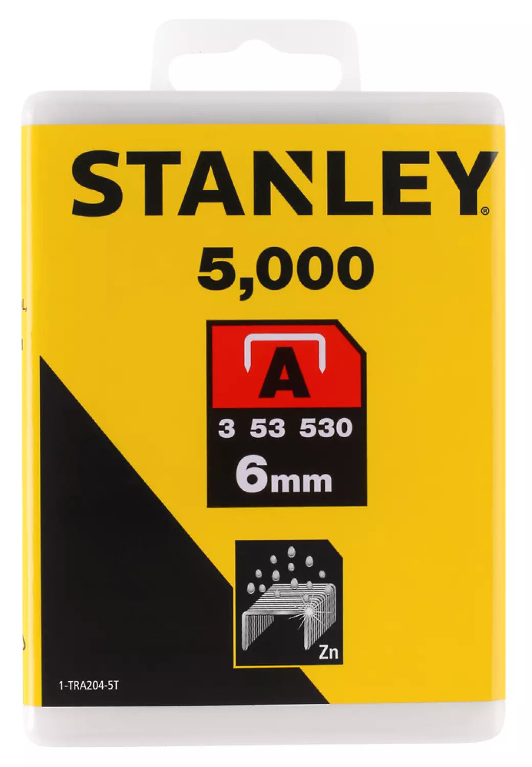Stanley 1-TRA204T - Agrafes 6mm Type A - 1000 Pieces-image