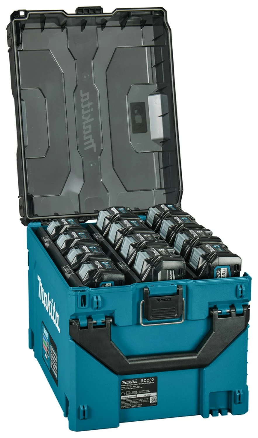 Makita BCC02 XGT Oplaadbox voor max 12 accu's (t/m BL4040F)-image