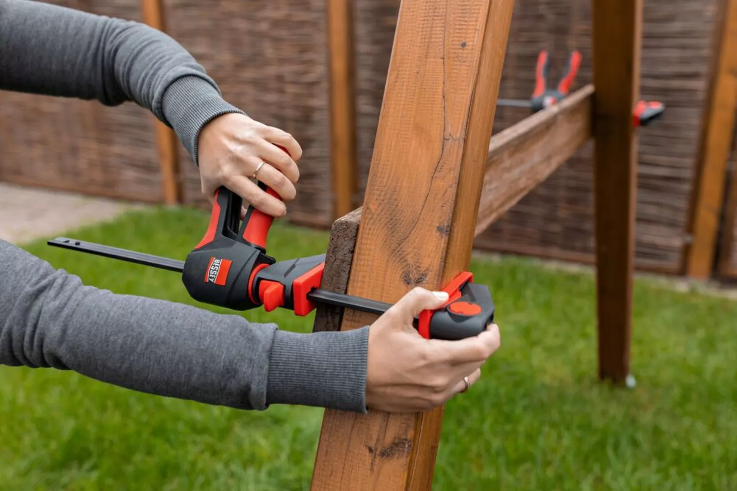 Bessey EZ360M-15 Eenhands Bessey Lijmtang - 150 x 60mm-image