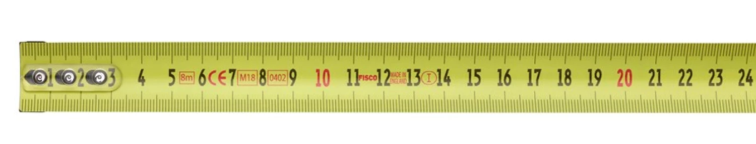 Hultafors BT 8M Rolbandmaat staal - 8m x 25mm-image