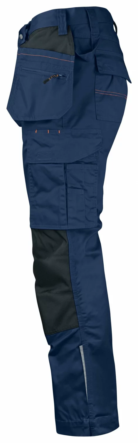 Jobman 2322 Werkbroek Holsterpockets - Maat 44 - Blauw / Zwart-image
