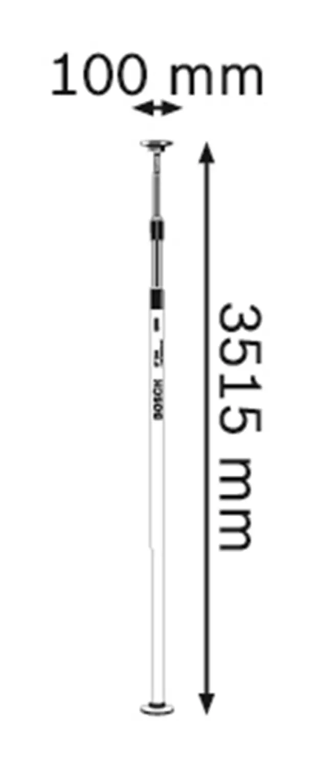 Bosch BT 350 barre télescopique - 350cm-image