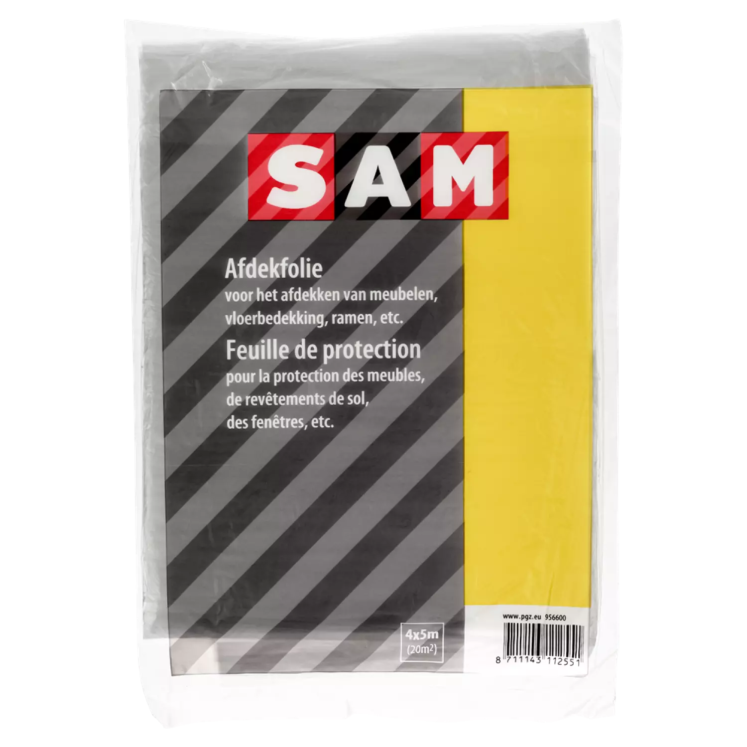 Sam Verfgereedschap Afdekfolie dun - 4mx5m-image