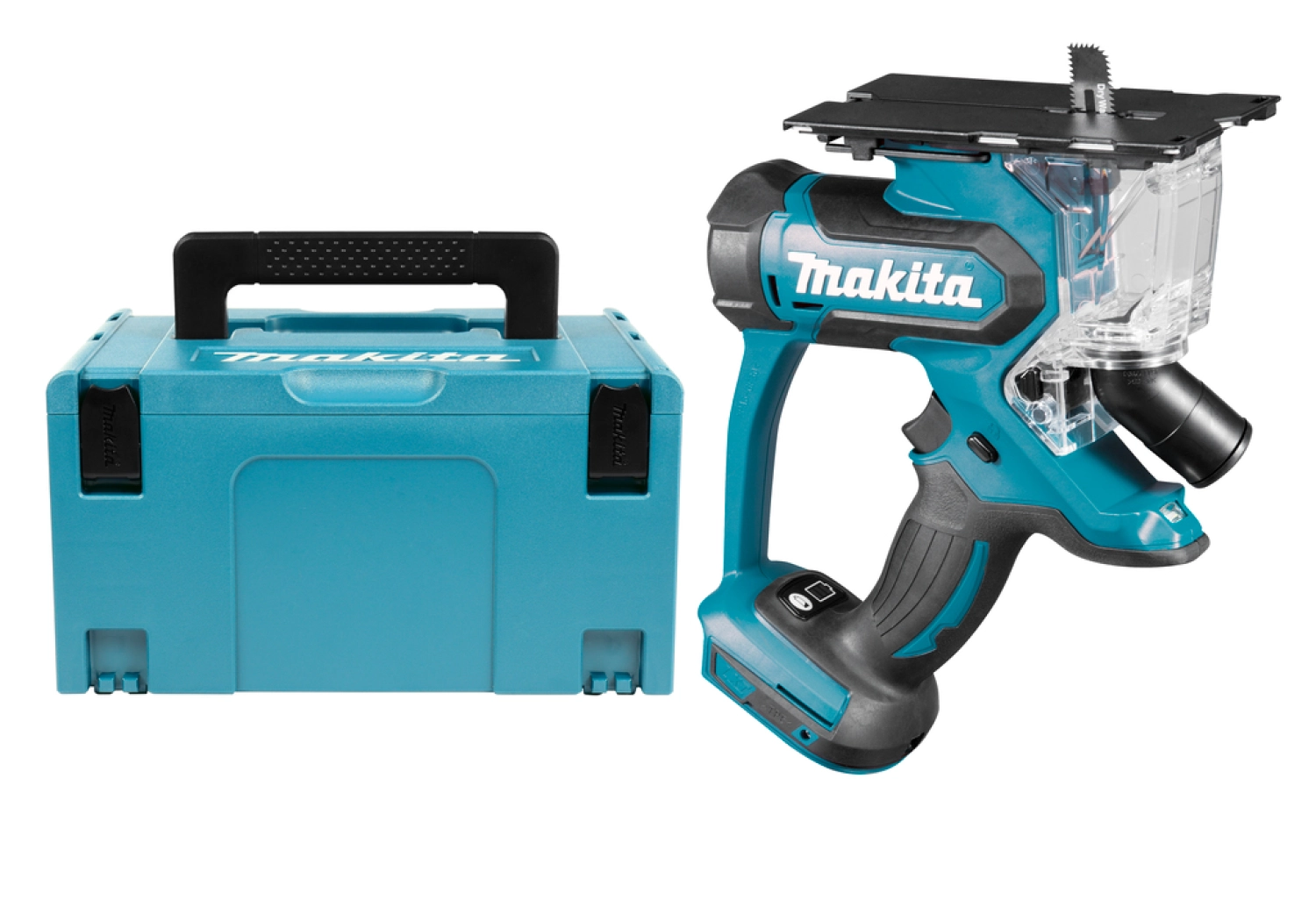 Makita DSD180ZJ Scie découpeuse plâtre sans-fil - 18V Li-ion - Machine seule-image