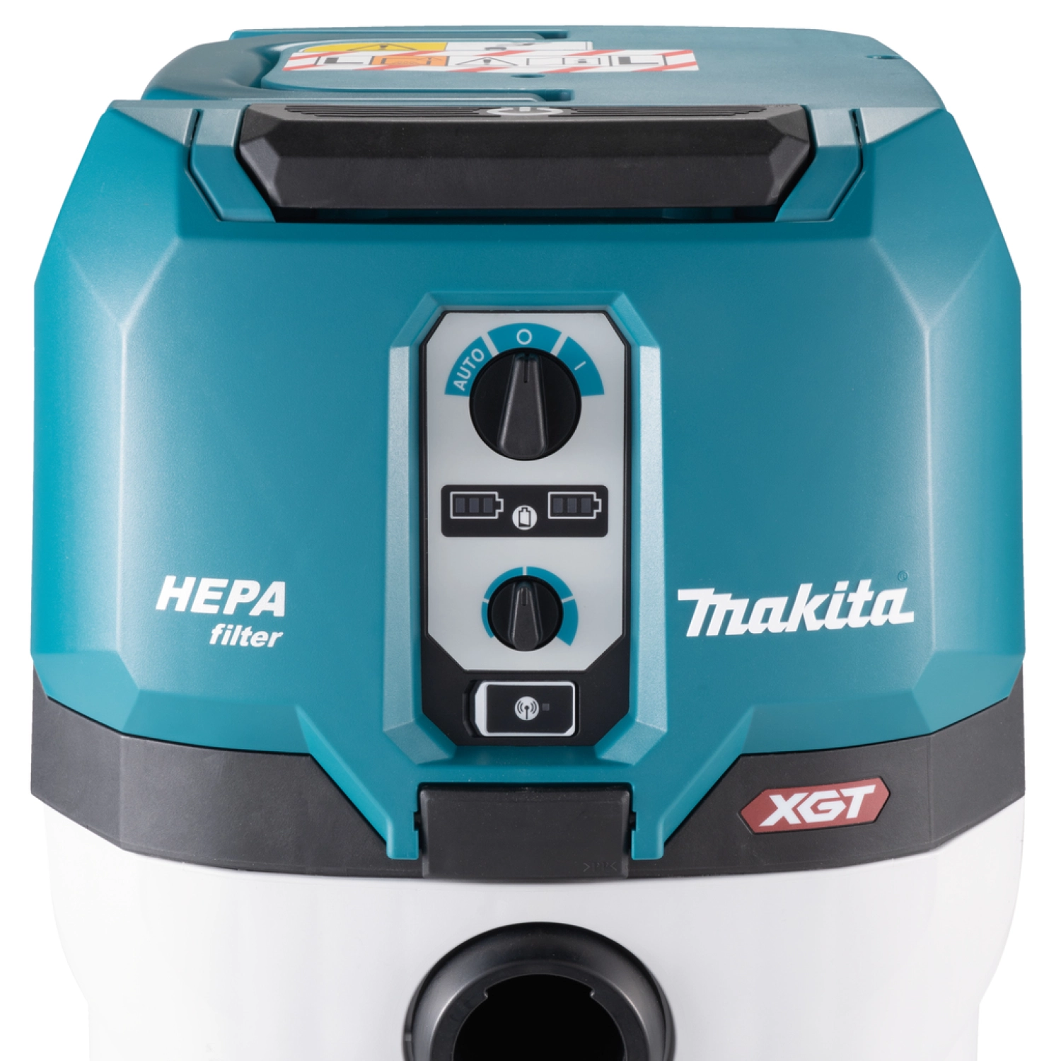 Makita VC004GLZ01 - Aspirateur sans-fil - 40 V MAX Li-ion - Émetteur AWS - Classe L - 15L - Machine seule-image