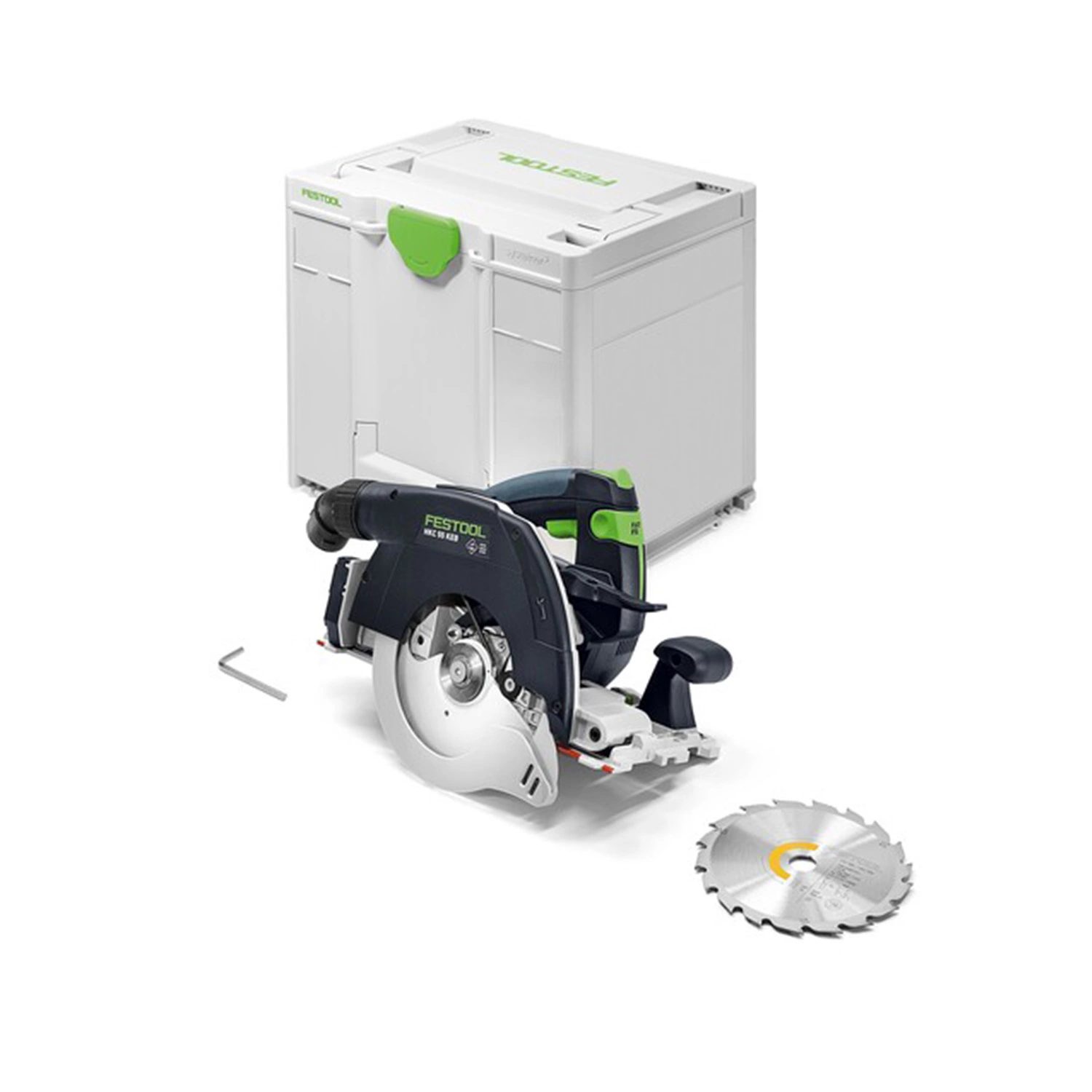 Festool HKC 55 KEB-Basic 18V scie circulaire avec capot pendulaire sans fil corps dans systainer-image