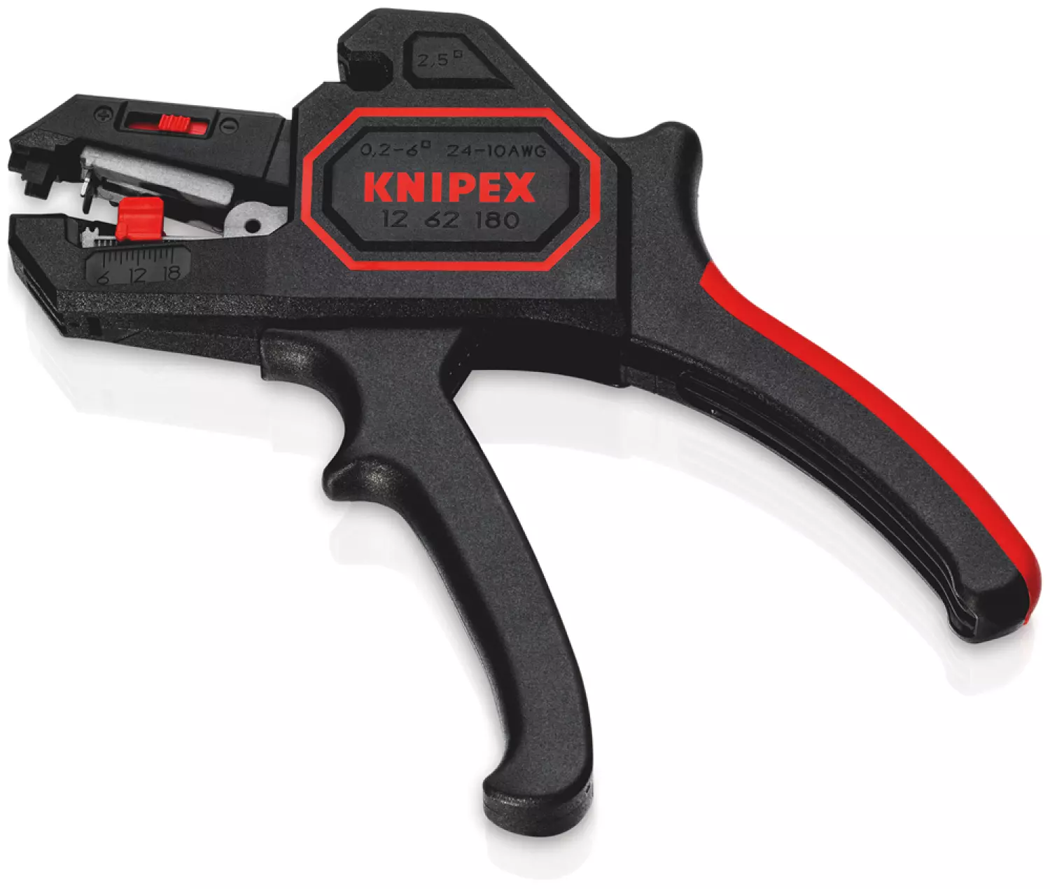 Knipex 1262180 Afstriptang - Zelfinstellend - 180mm-image