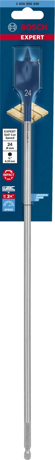 Bosch 2608900349 Mèche à bois plate-image